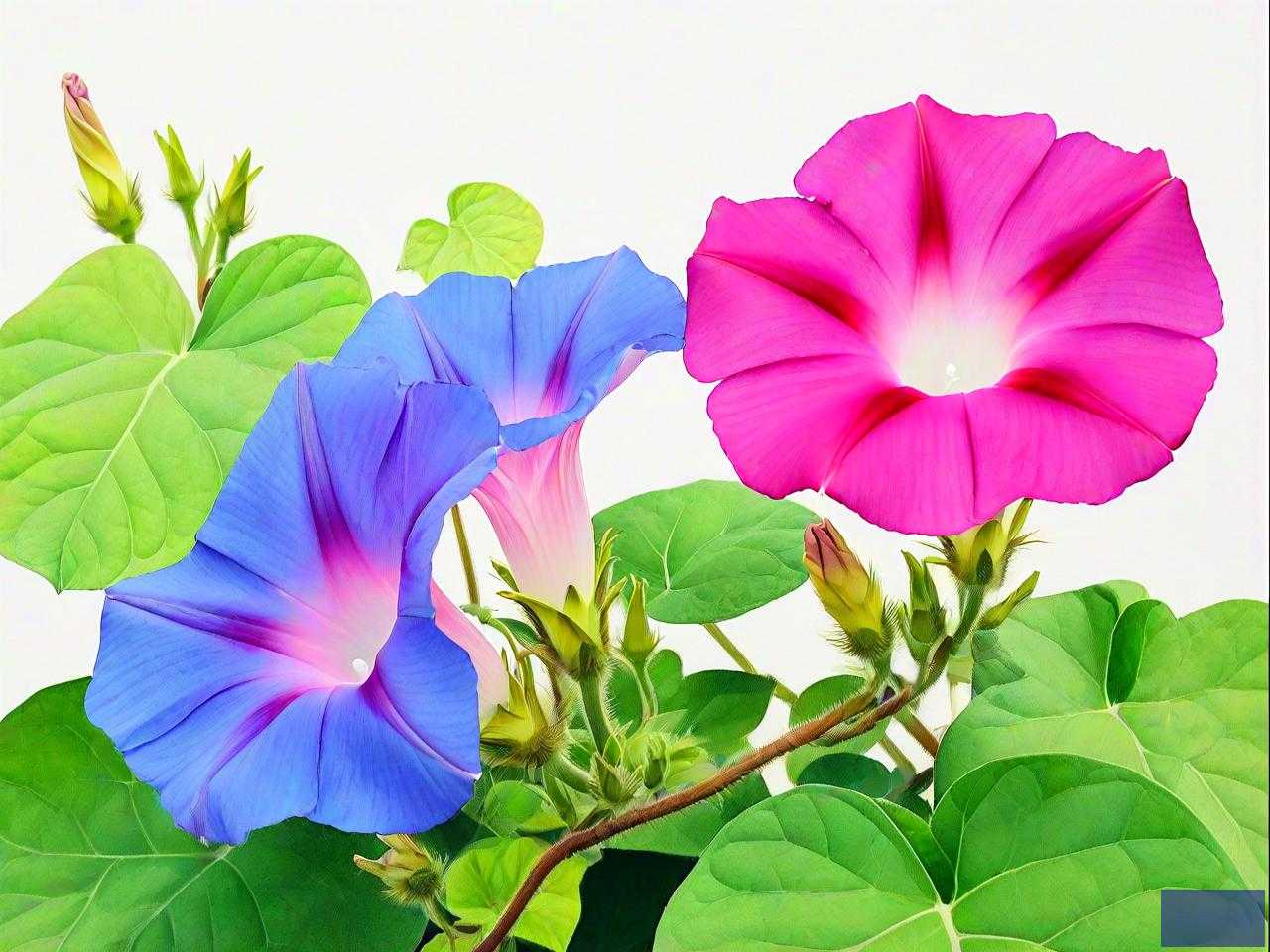 牵牛花与喇叭花一样吗