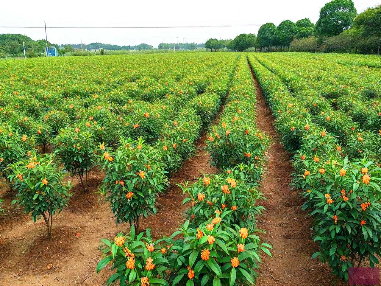 长沙桂花苗木生产基地