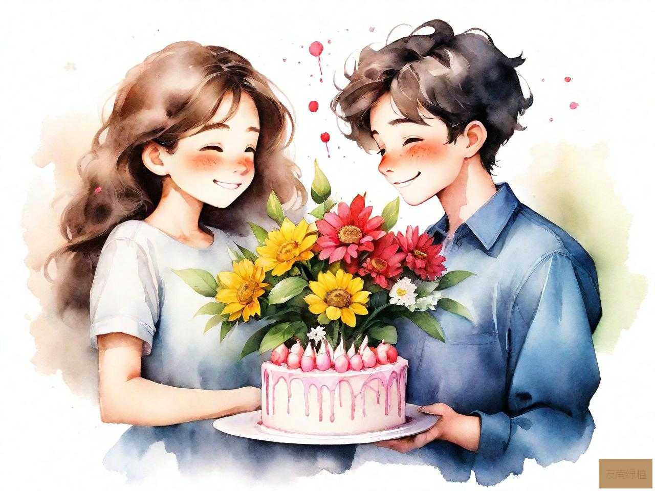 异性好友生日送什么花