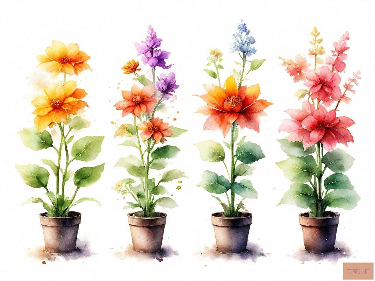 一年四季能种的花