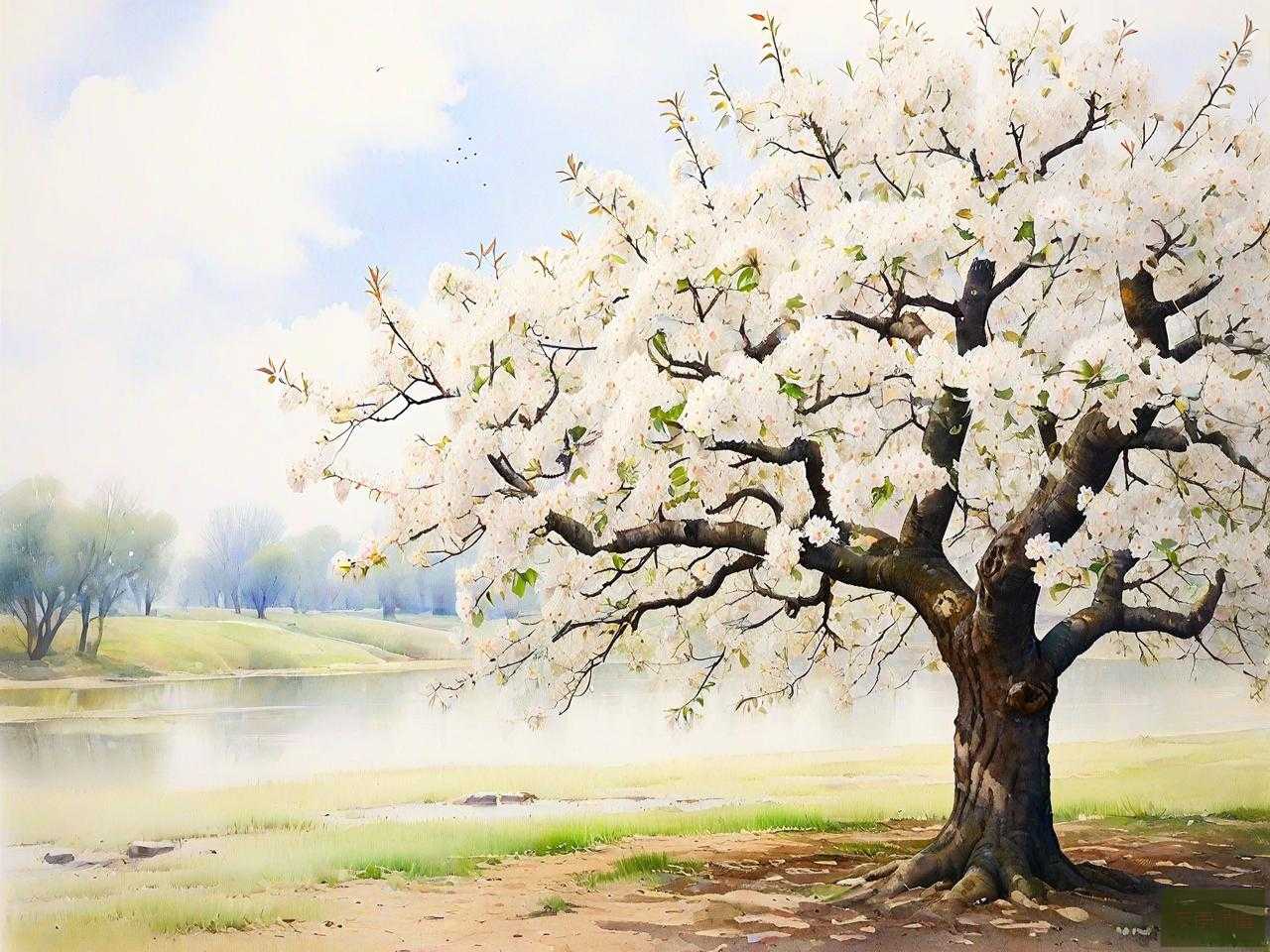 一树梨花压海棠的诗句