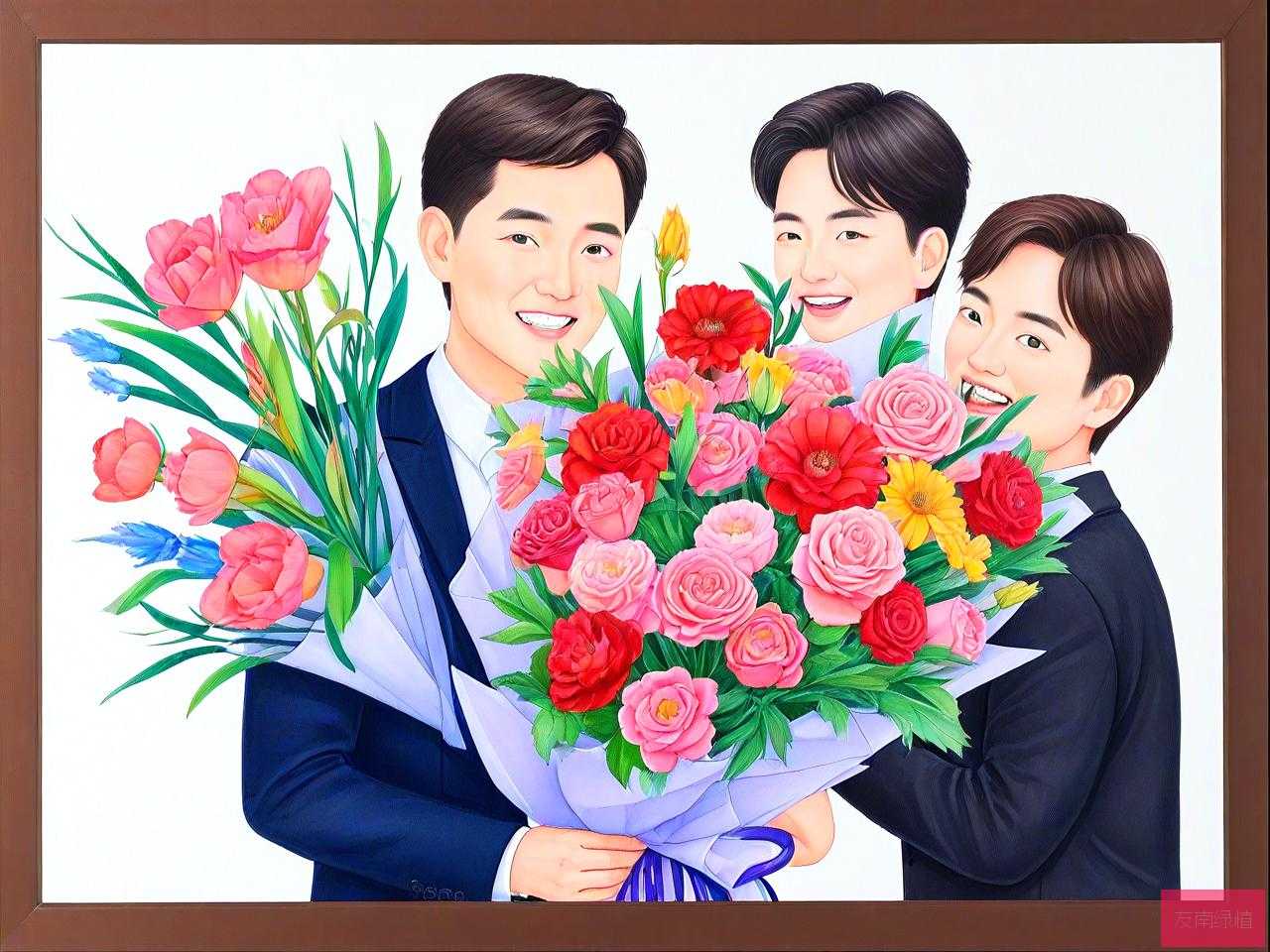 男领导生日送什么花好