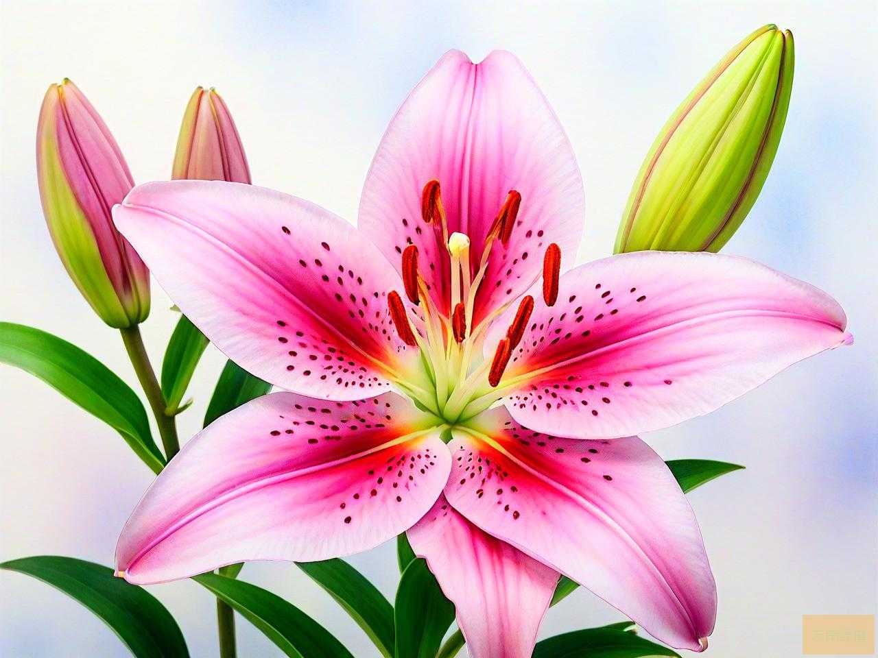 百合花的形态特征简写