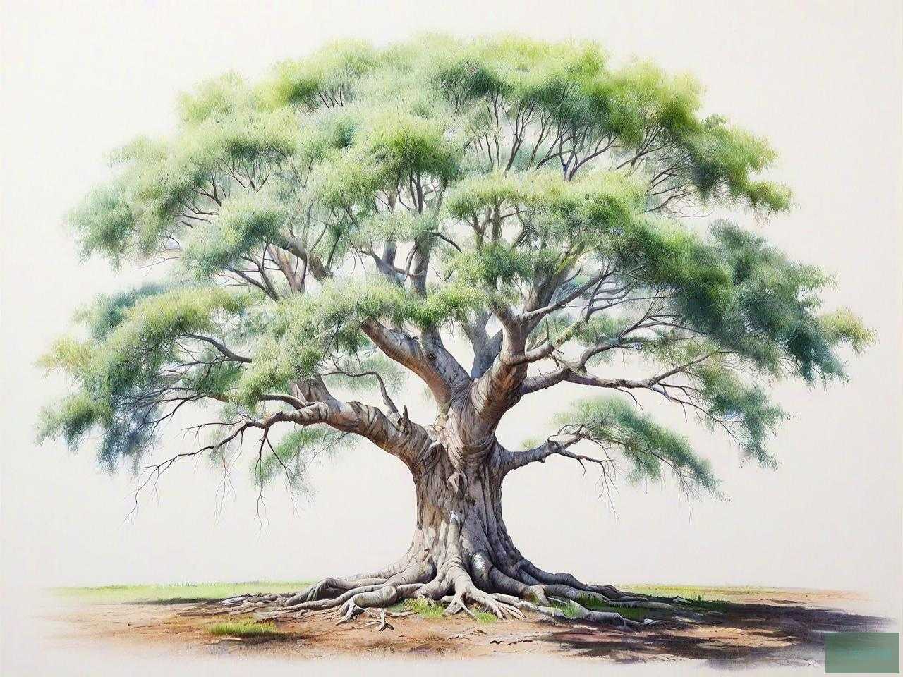 树刷白石灰有什么作用