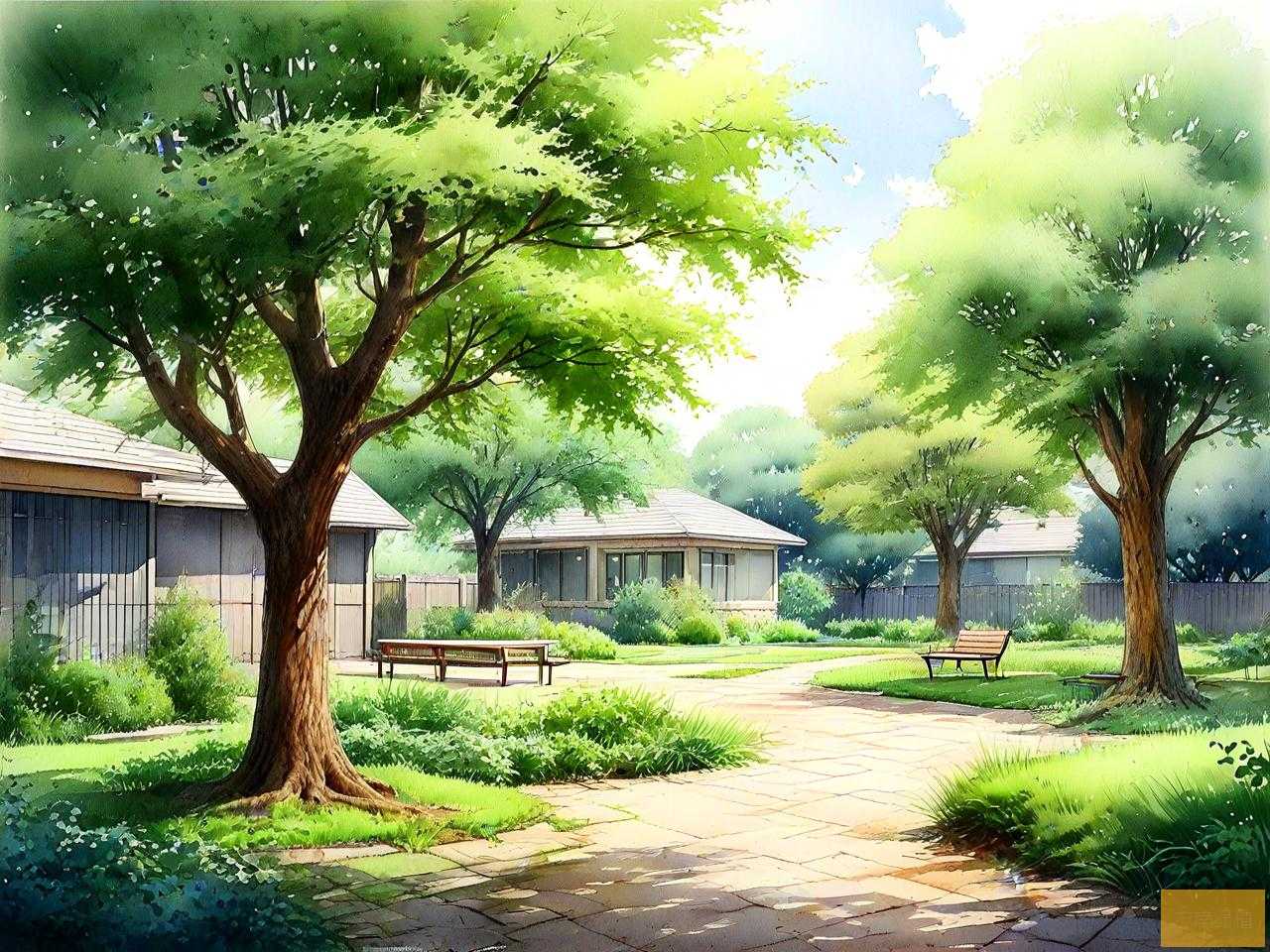 庭院绿化适宜种哪些树