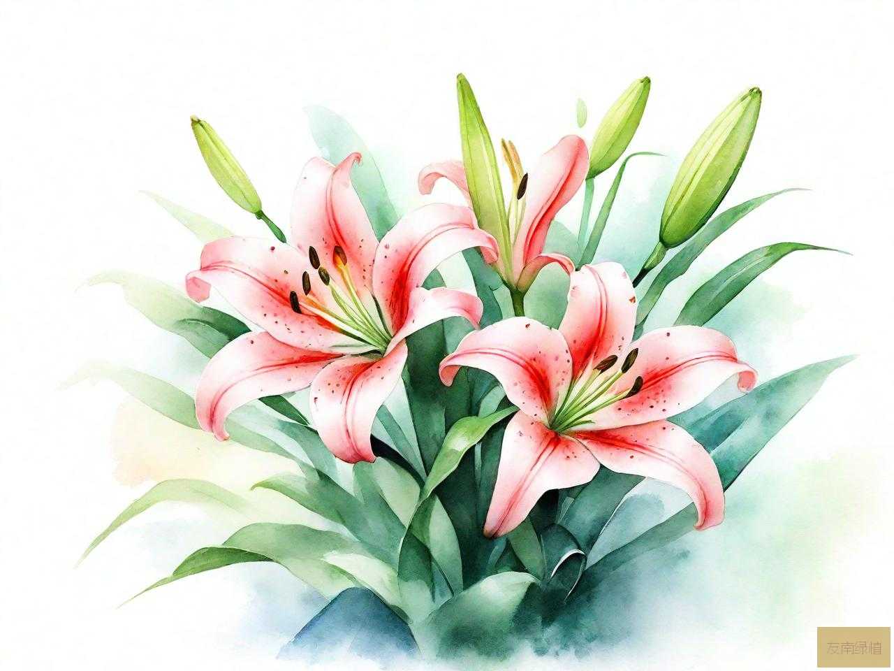 百合花 美句