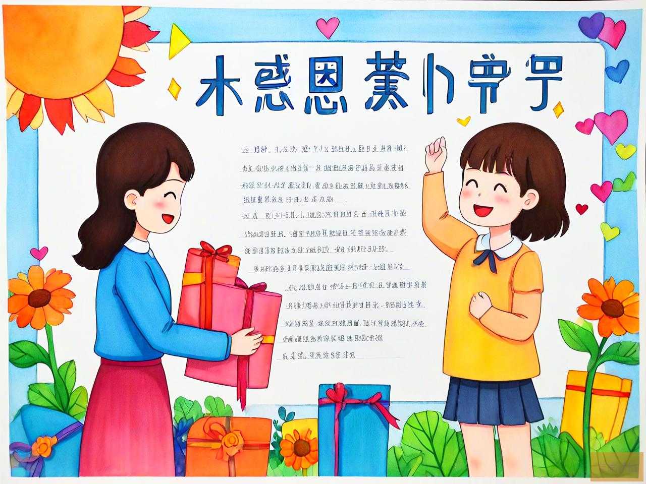 毕业了感恩老师的语言