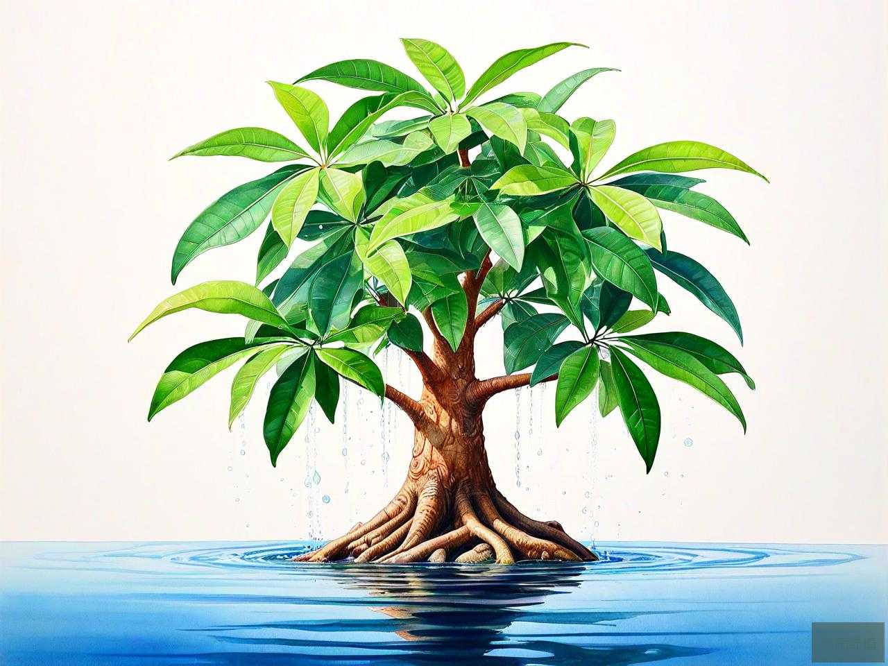 发财树可以种在水里吗