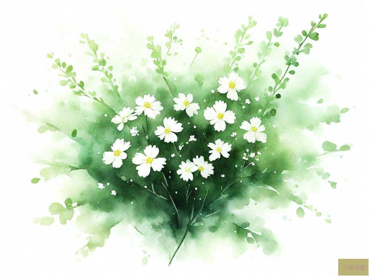 绿色满天星的花语