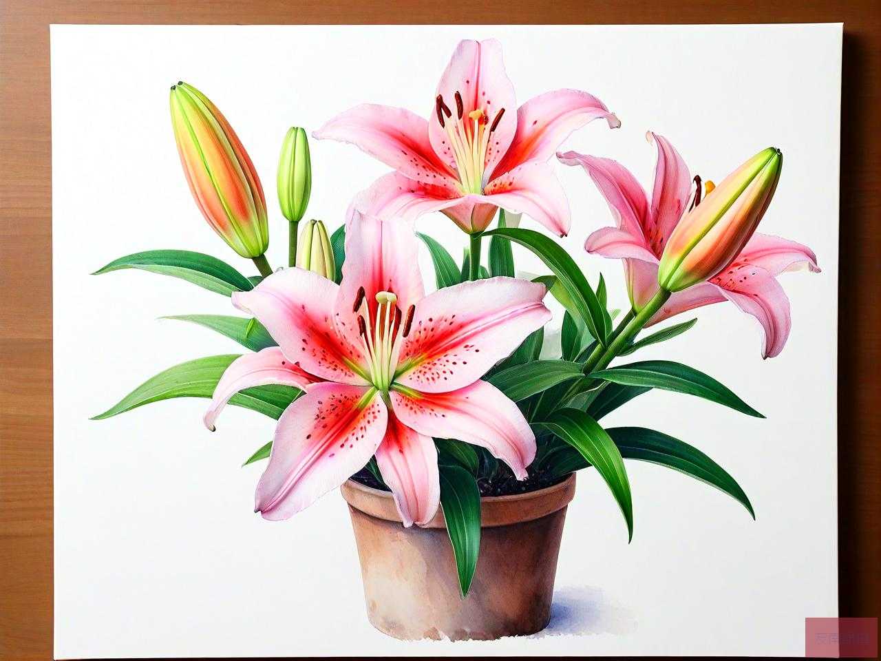 百合花适合用什么花盆