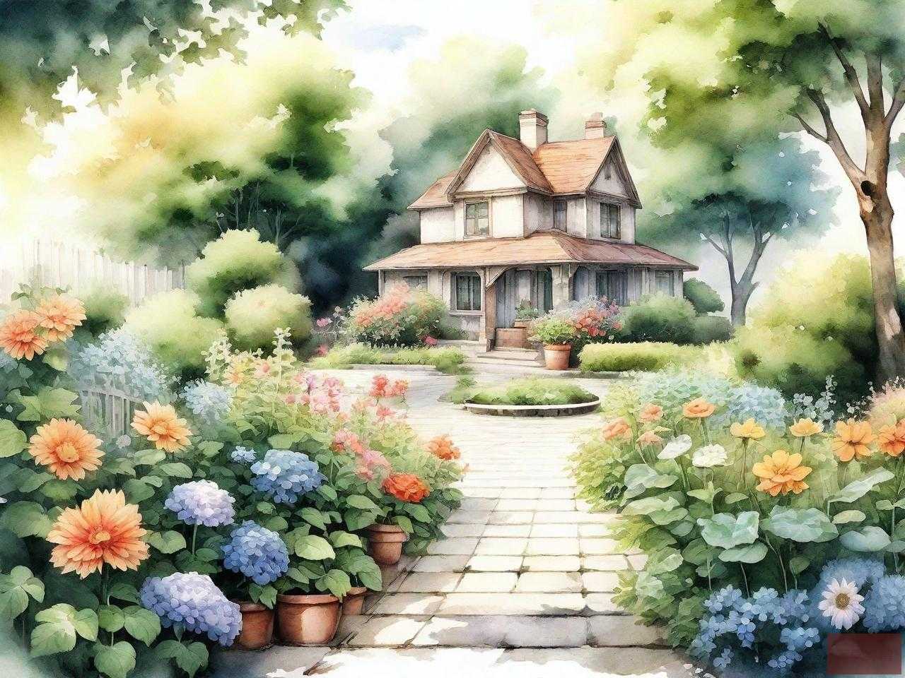 欧美花园设计