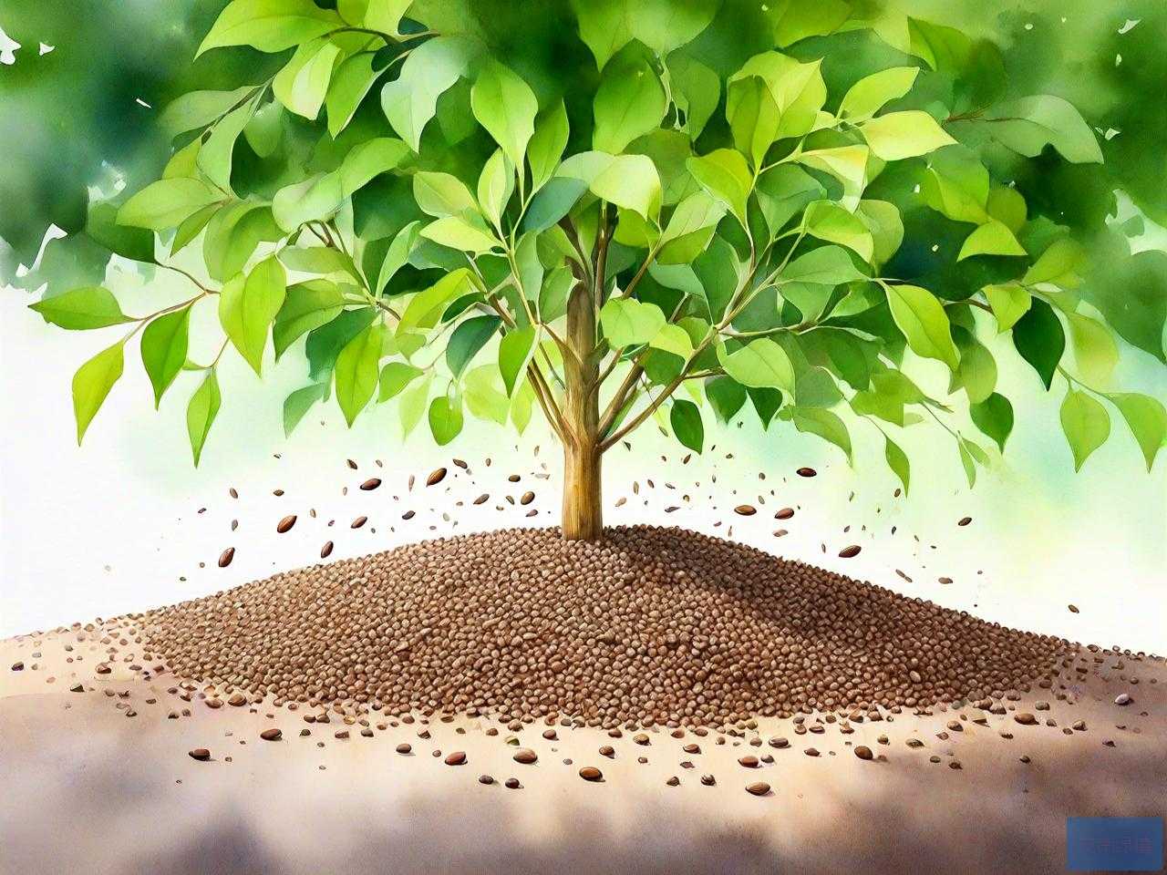 植物传播的种子的方法