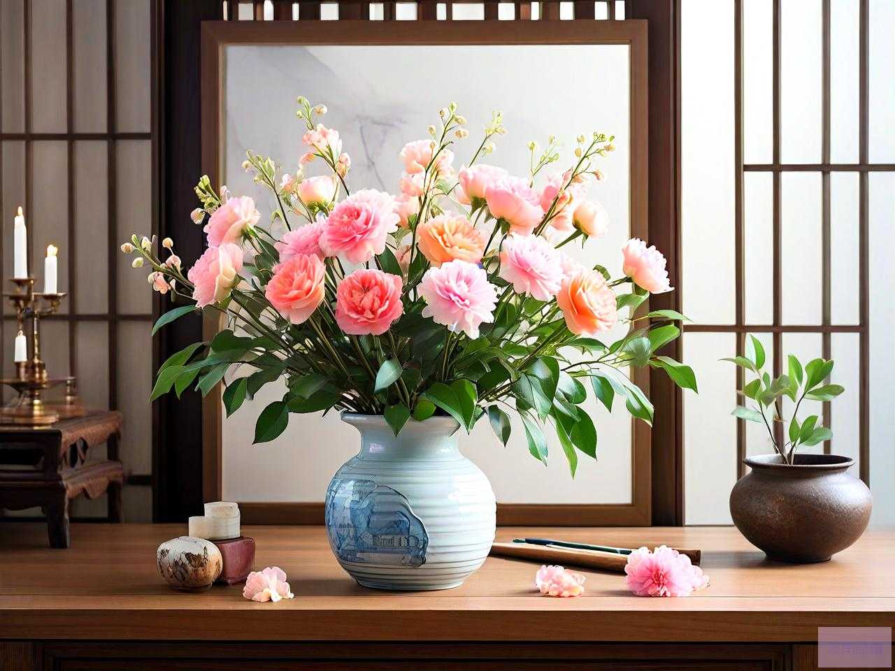 佛堂供鲜花什么花好呀