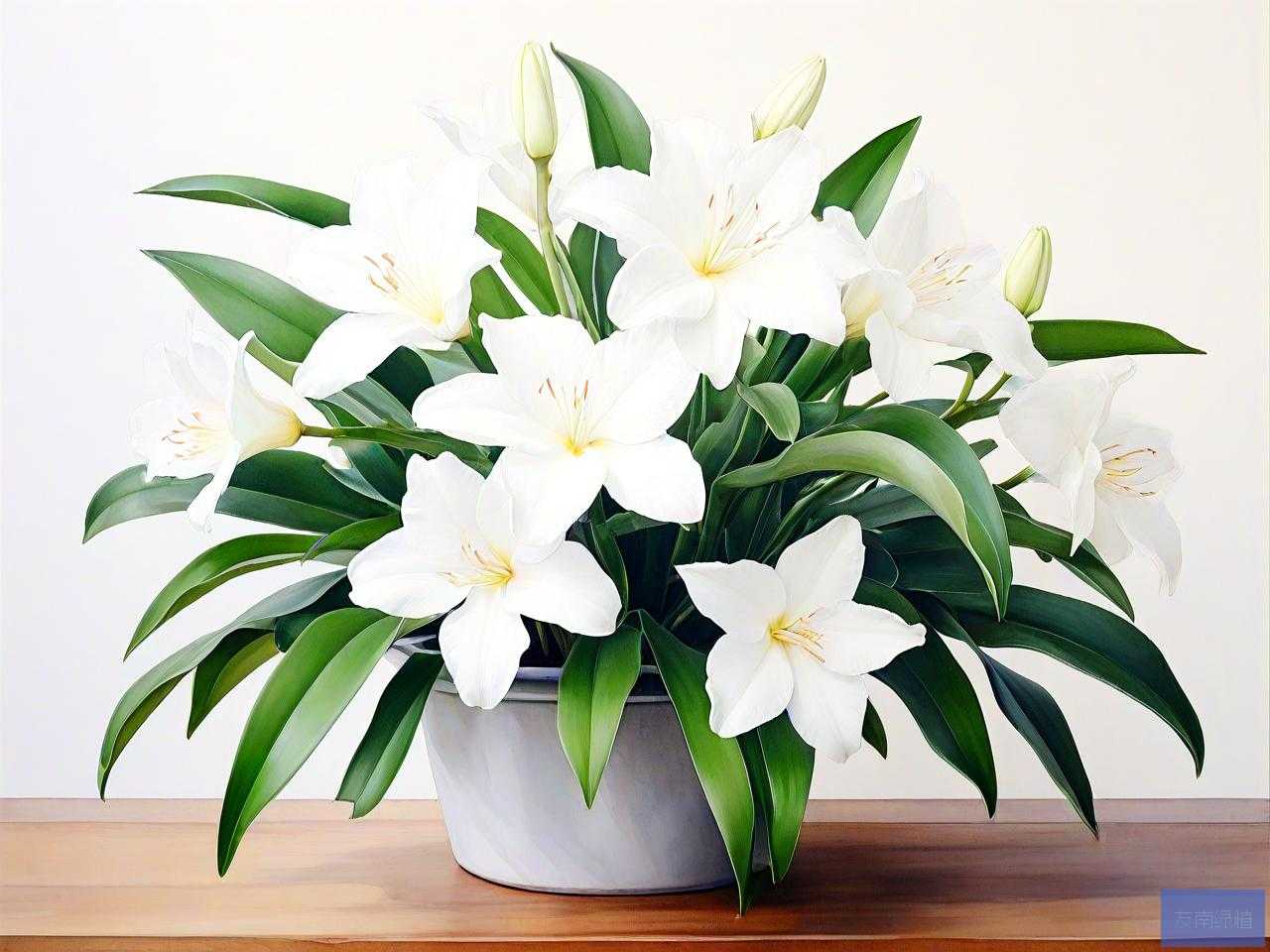 适合室内养的白色花卉