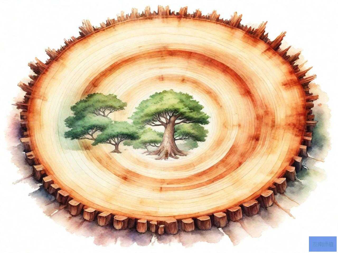 南半球树的年轮较密的地方向着什么面