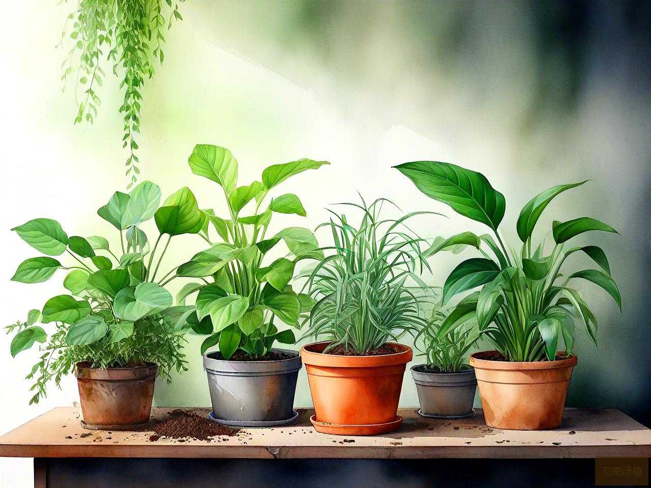 利用植物的空气净化器