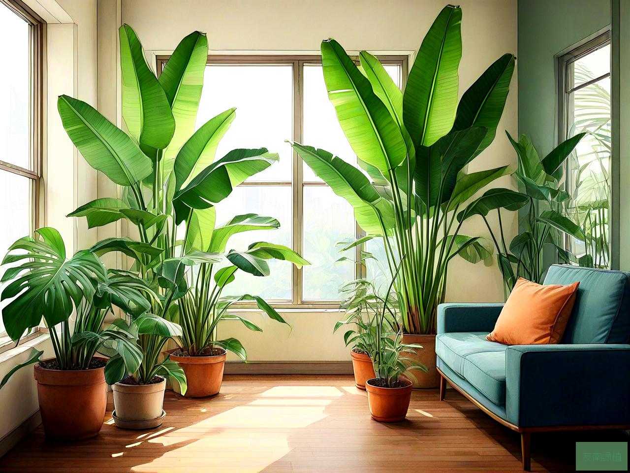 室内绿植像芭蕉的植物