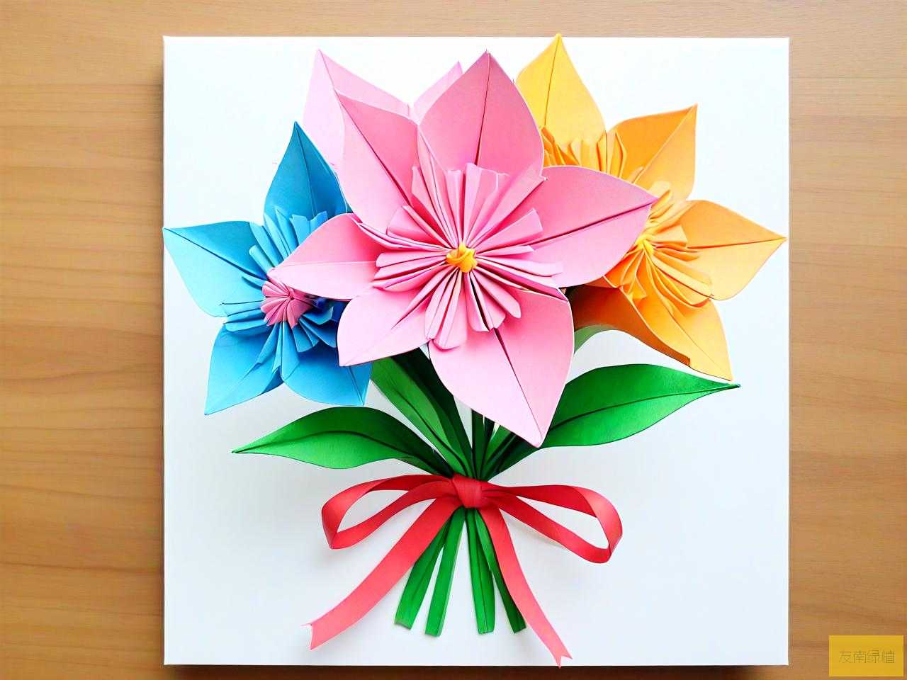 教师节送老师的折纸花