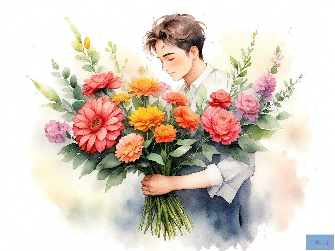 送男人花送什么花