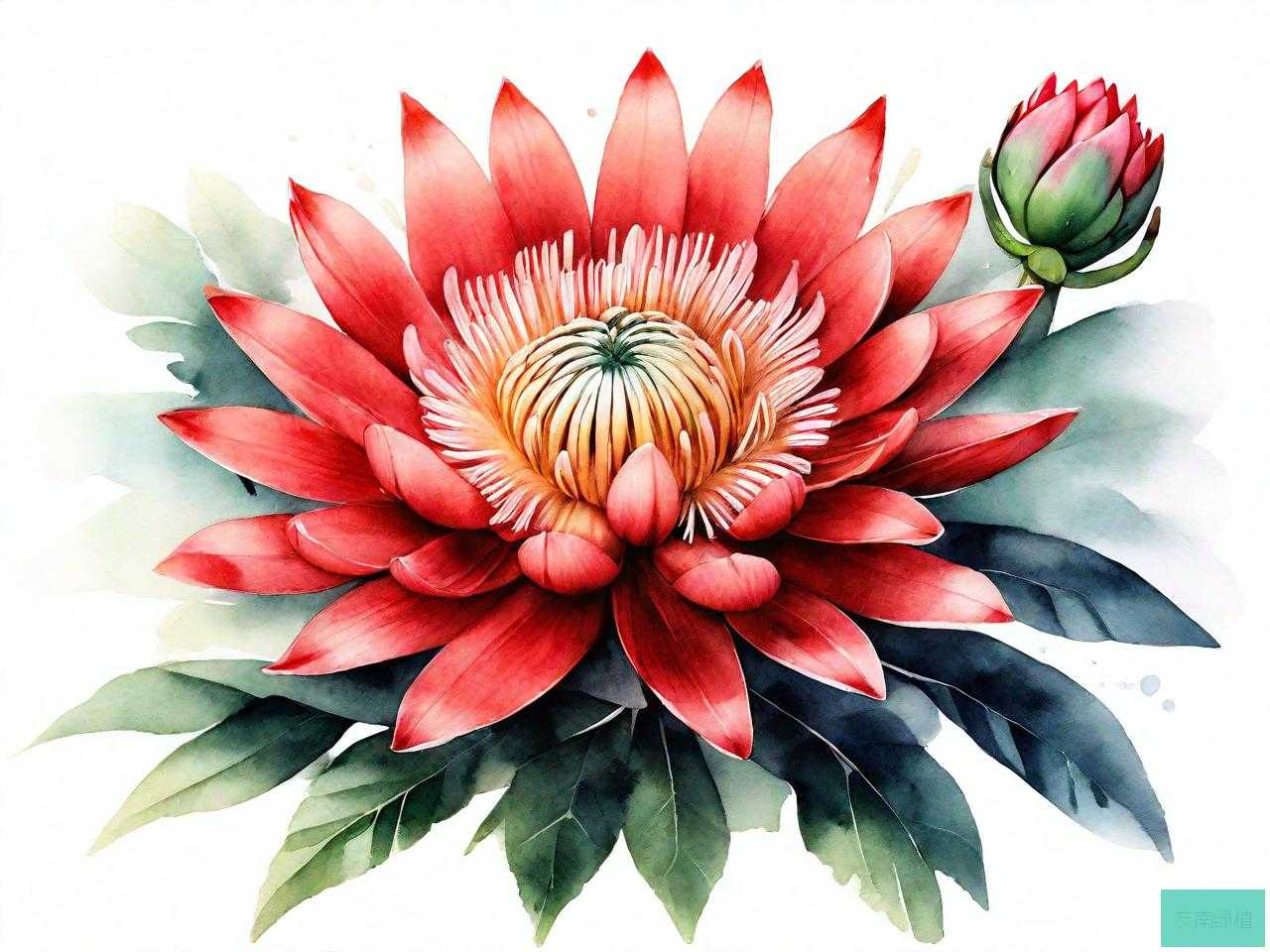南非的帝王花