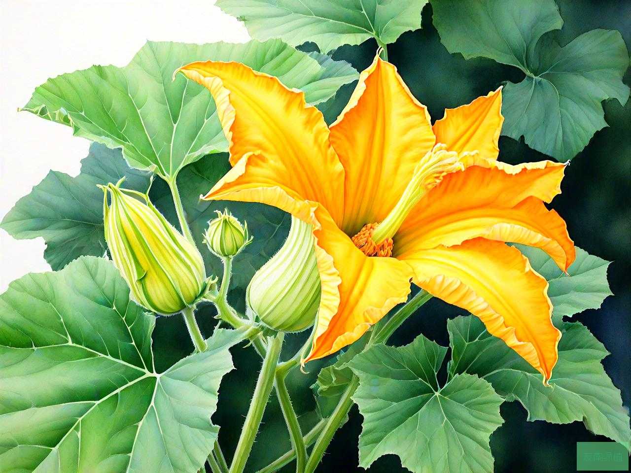 南瓜花属于不完全花吗
