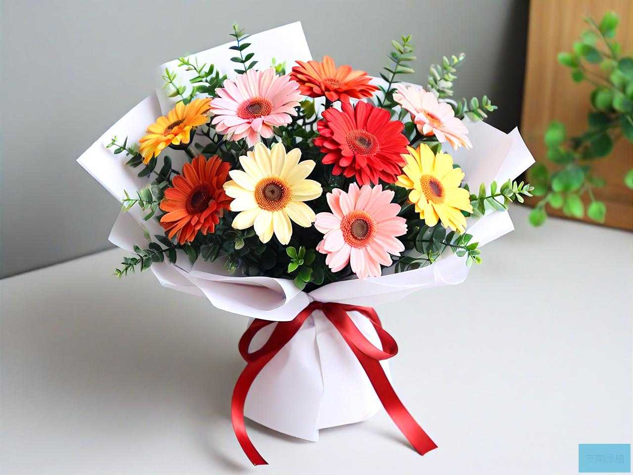 教师节送仿真花好不好