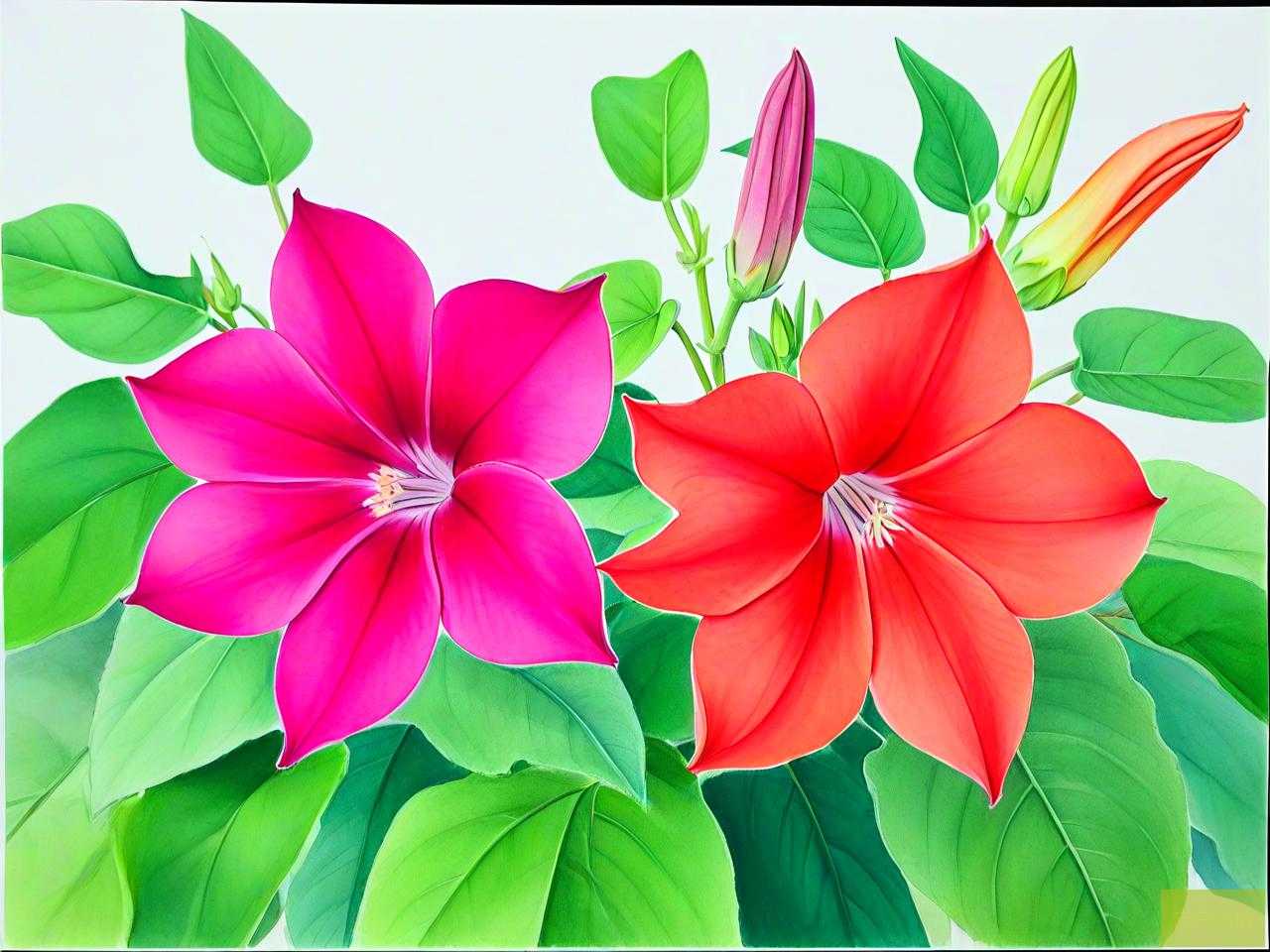 喇叭花的作文300字