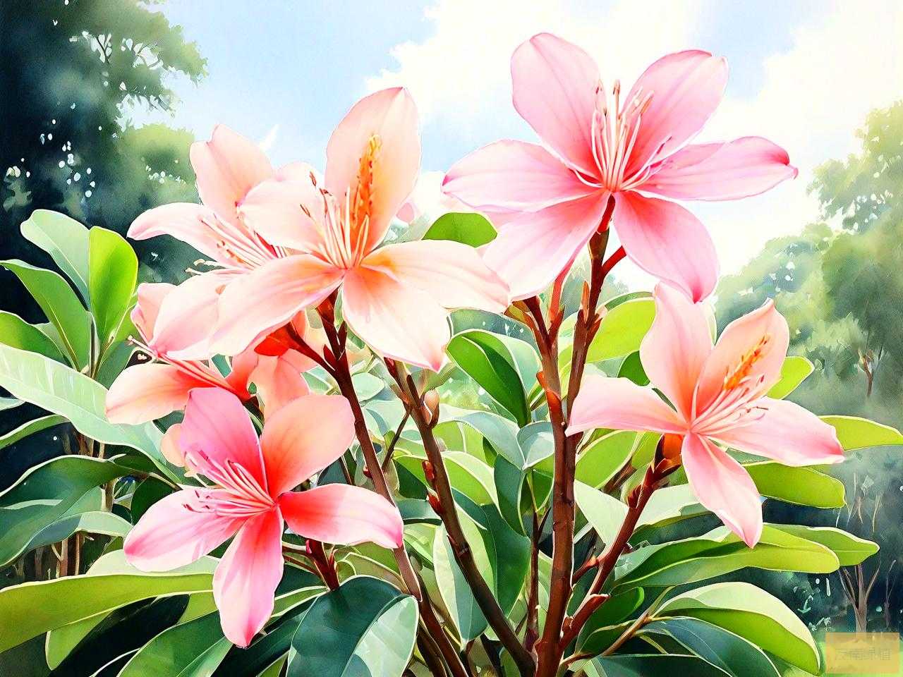 巴西木开花是什么样子