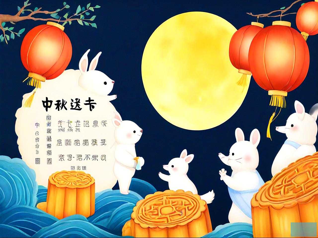 中秋节送老师的祝福语