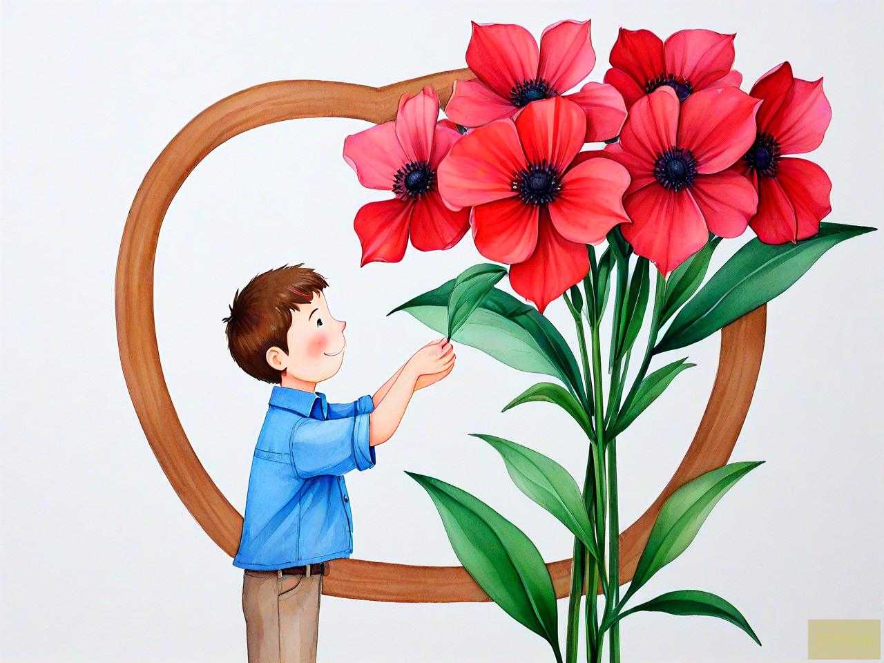 给老公送花卡片怎么写