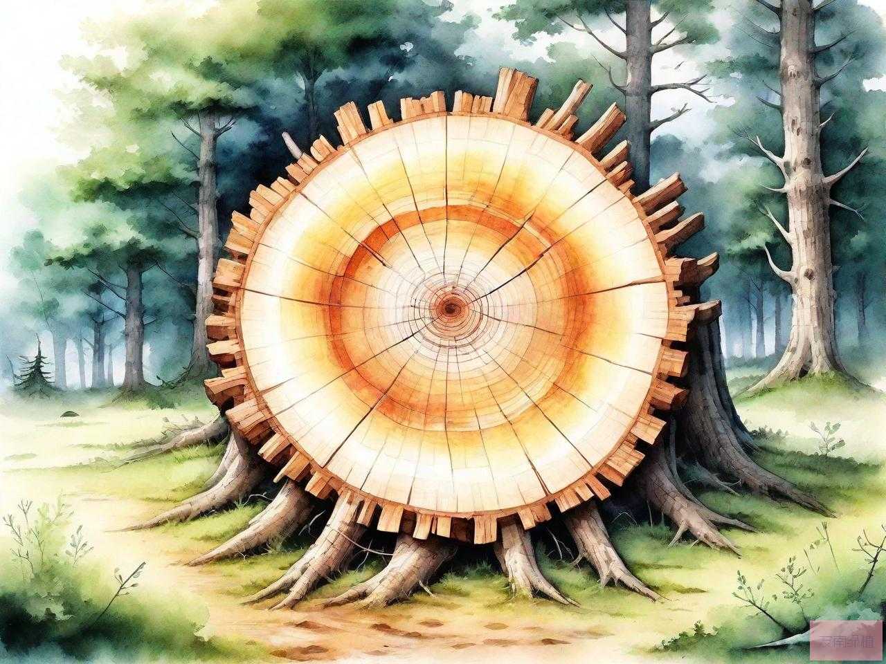 在野外树的年轮较密的一边是什么方向