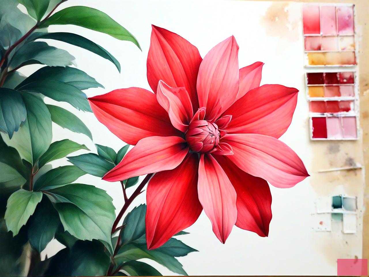 花瓣是红色的花有哪些