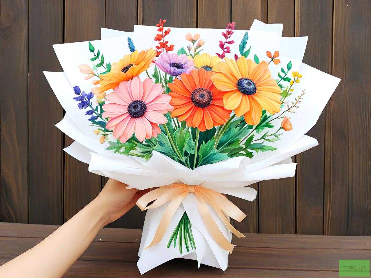 怎样制作花束的外包装