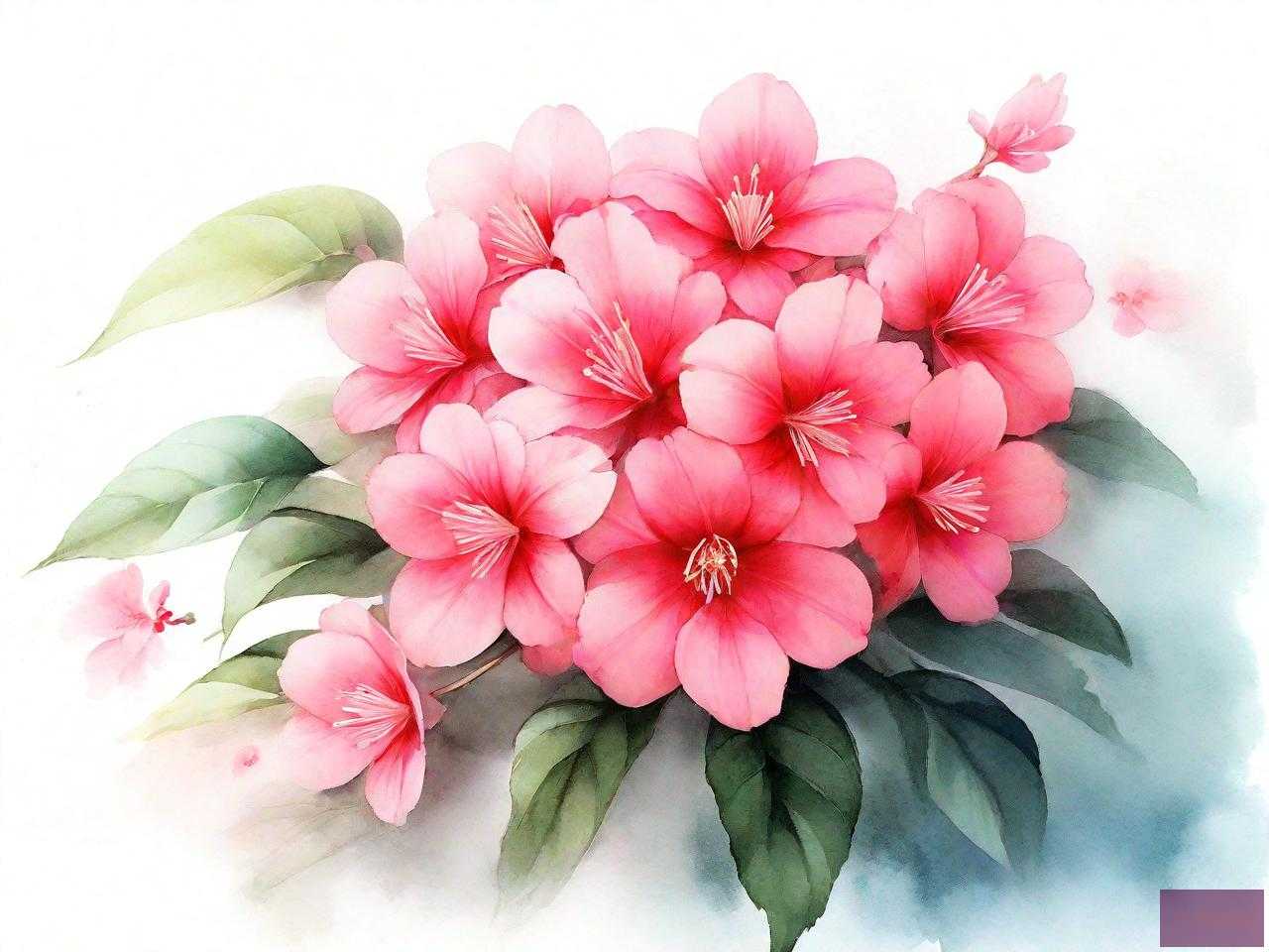 凤仙花粉染指甲怎么做
