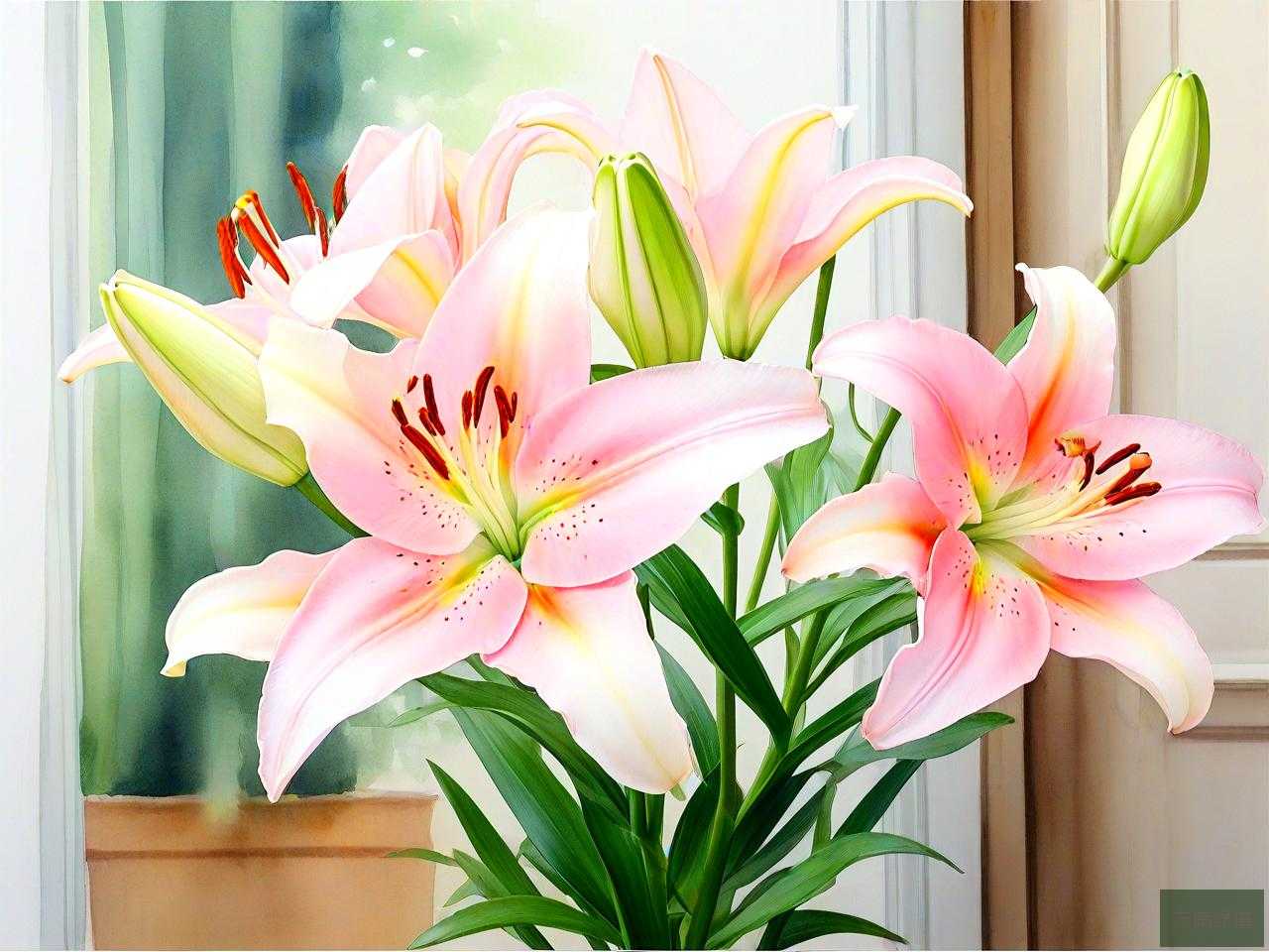 室内养殖百合花有毒吗