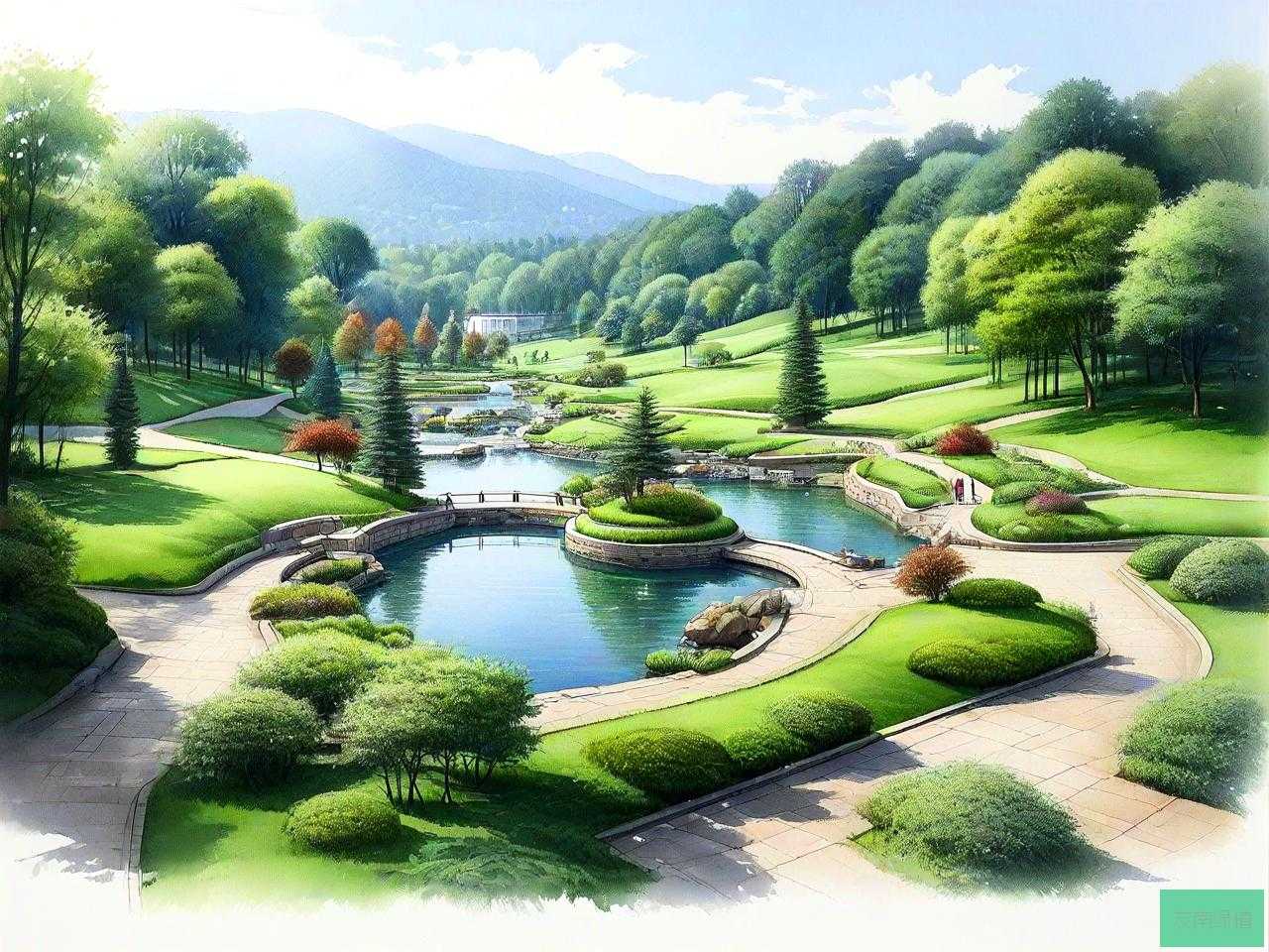重庆曲线园林景观公司