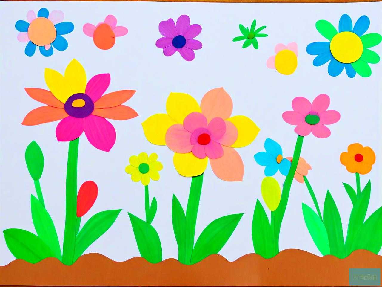幼儿园手工制作立体花