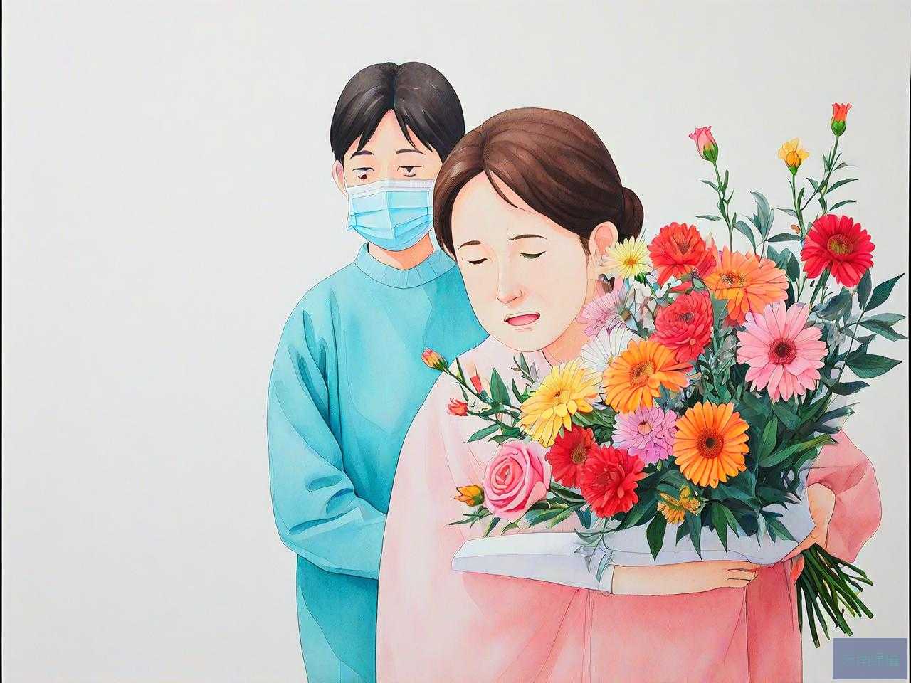 去医院看望病人一般送什么花