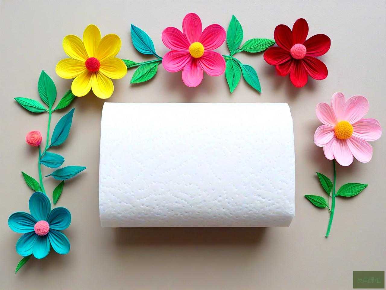 手工纸巾花的制作方法