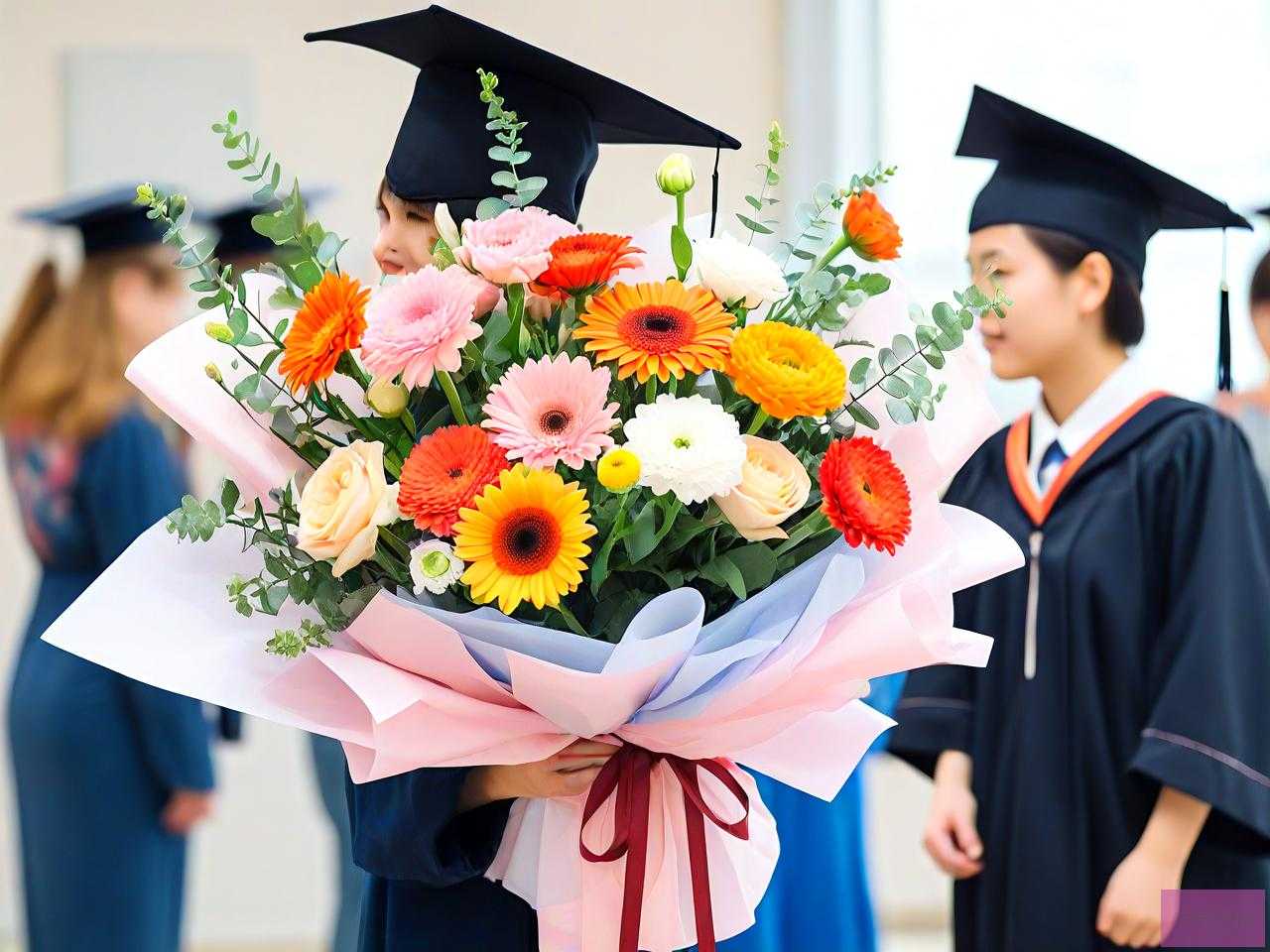 参加毕业典礼送什么花