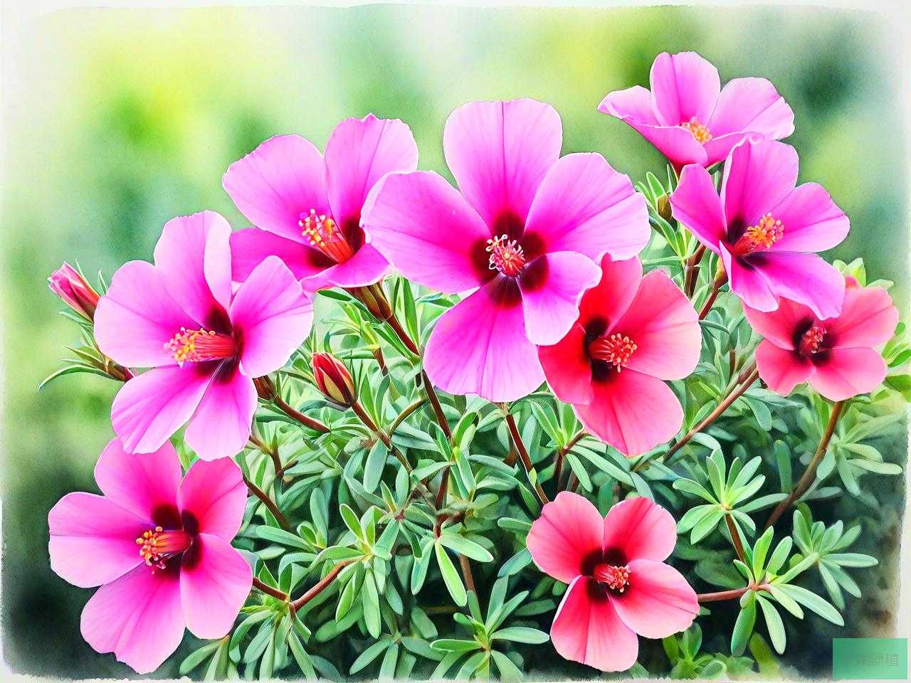 长的像马齿苋的花叫什么名字