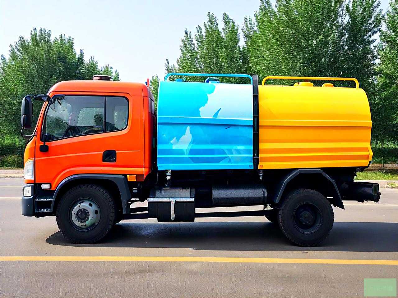 程力绿化用洒水车价格