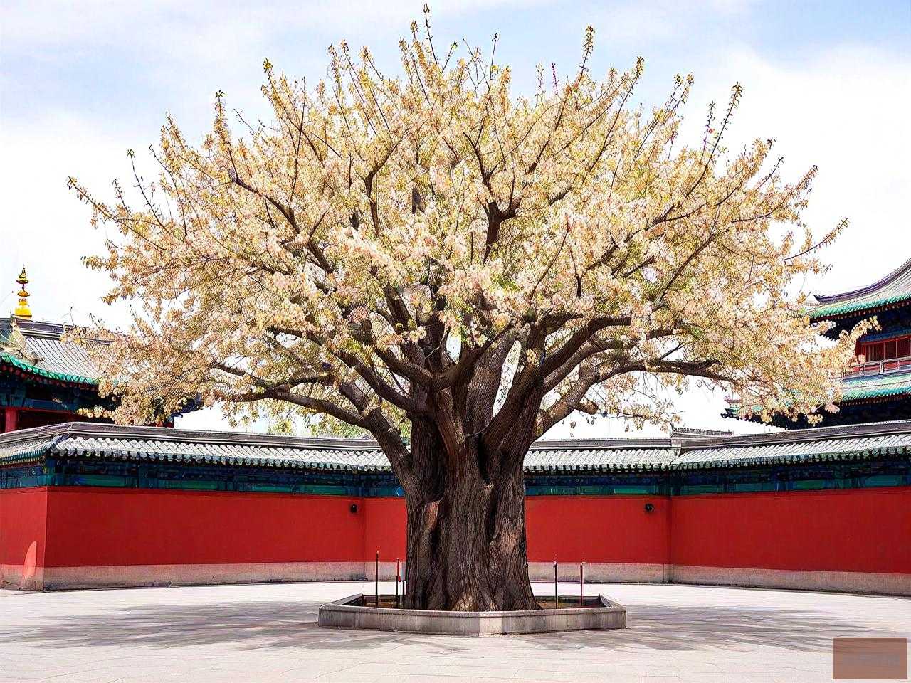 塔尔寺的菩提树开花吗