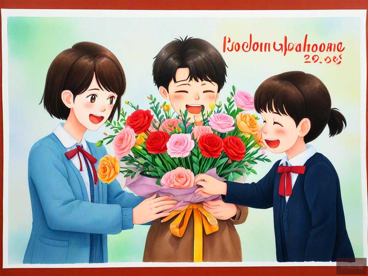 学生感谢老师送什么鲜花合适