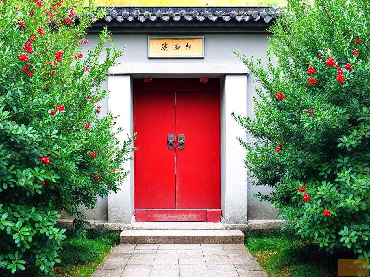 无刺枸骨种门口不吉利