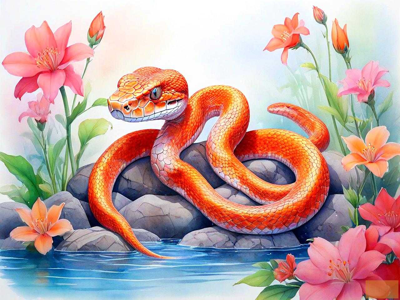属蛇的人什么花可以带来好运