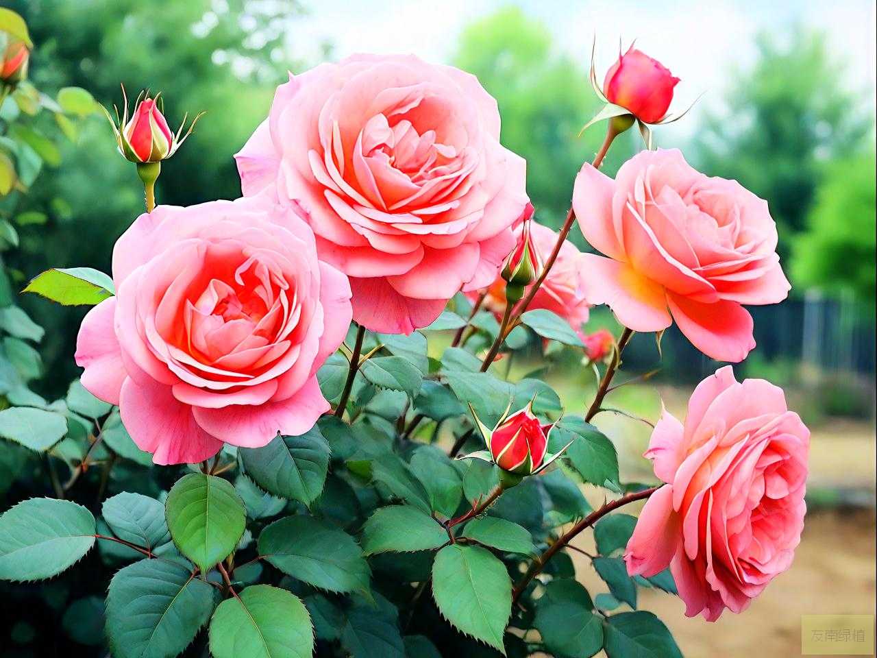 院子里种月季花好不好