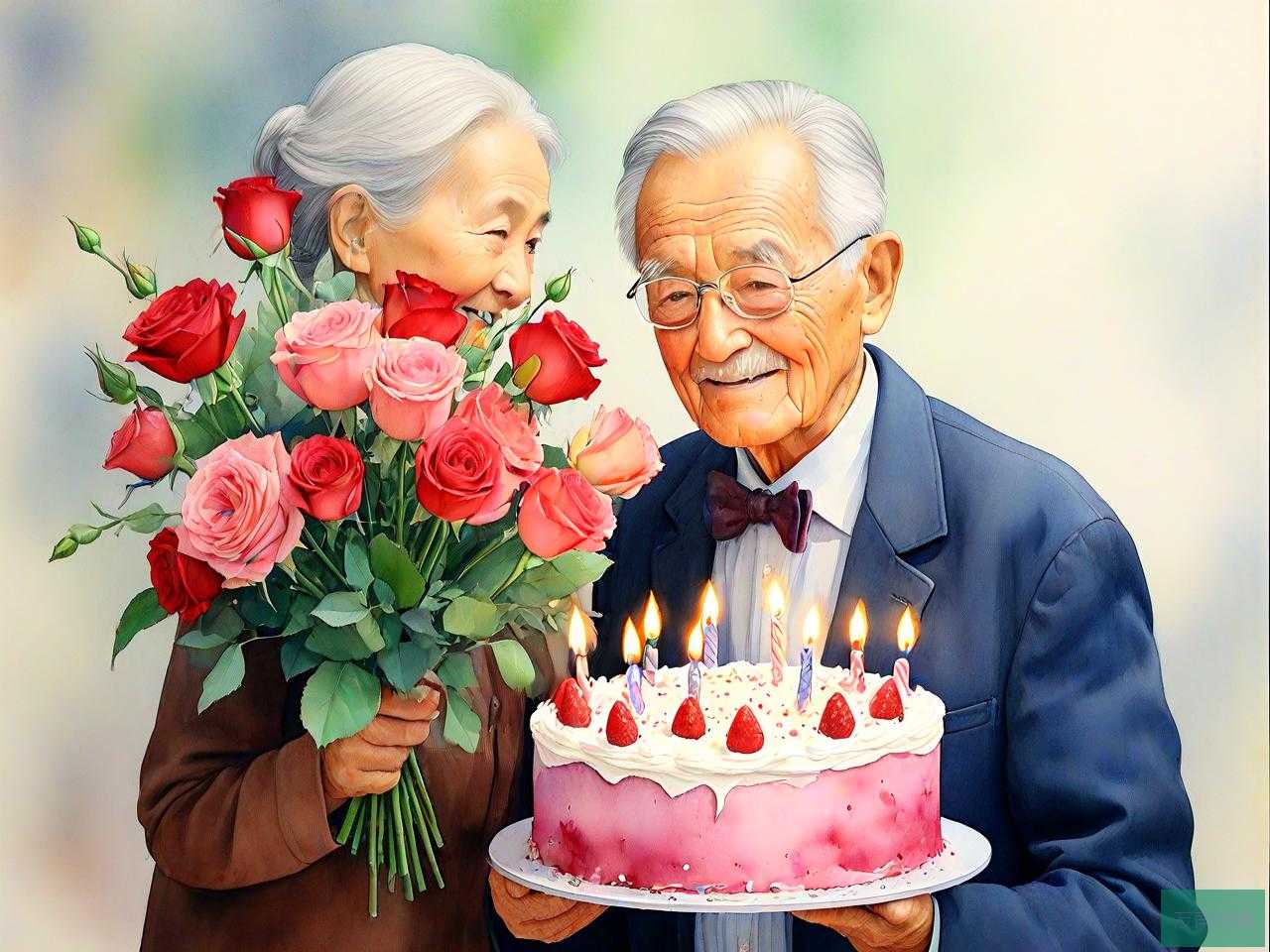 爷爷生日可以送鲜花吗