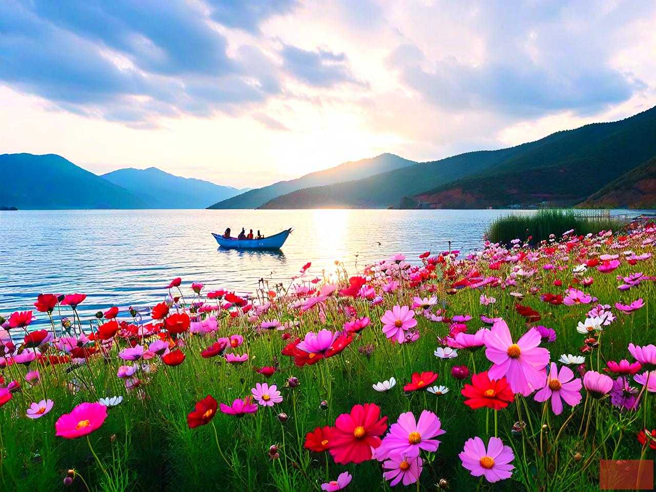 泸沽湖的花什么时候开