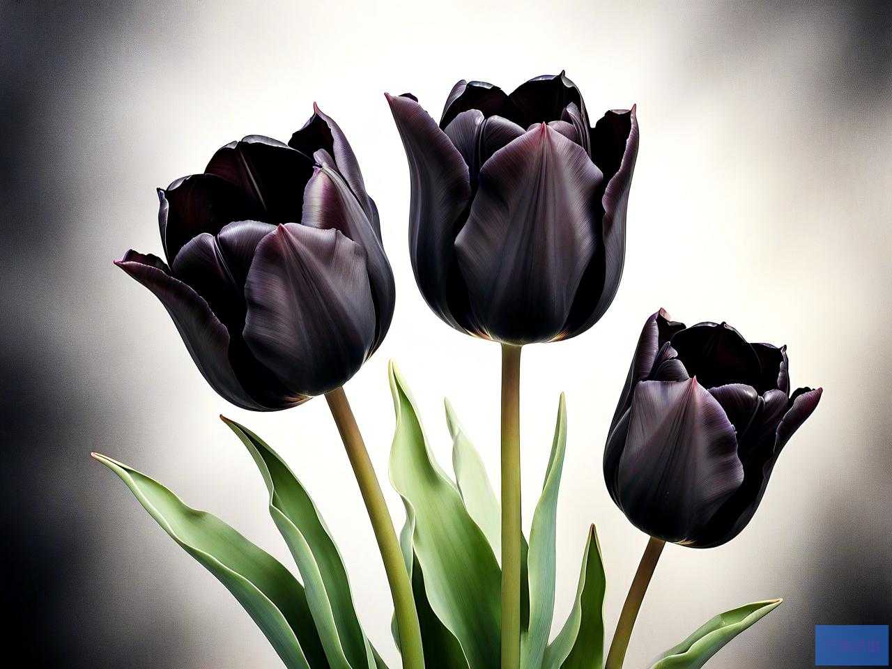 黑色郁金香花语和寓意